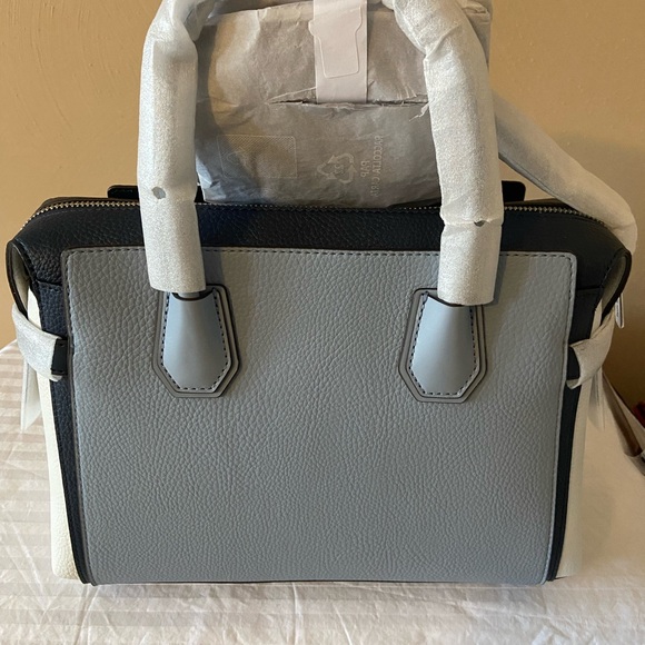 Michael Kors Mercer MediumColor-Block Belted Satchel - Picture 2 of 5